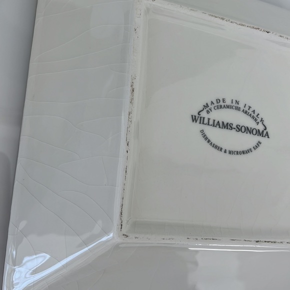 Williams-Sonoma Square Leaf Italian Pasta Bowls - Set of 2 - Picture 10 of 12